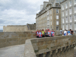Na hradbch Saint Malo