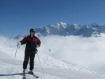Jitka a Mont Blanc
